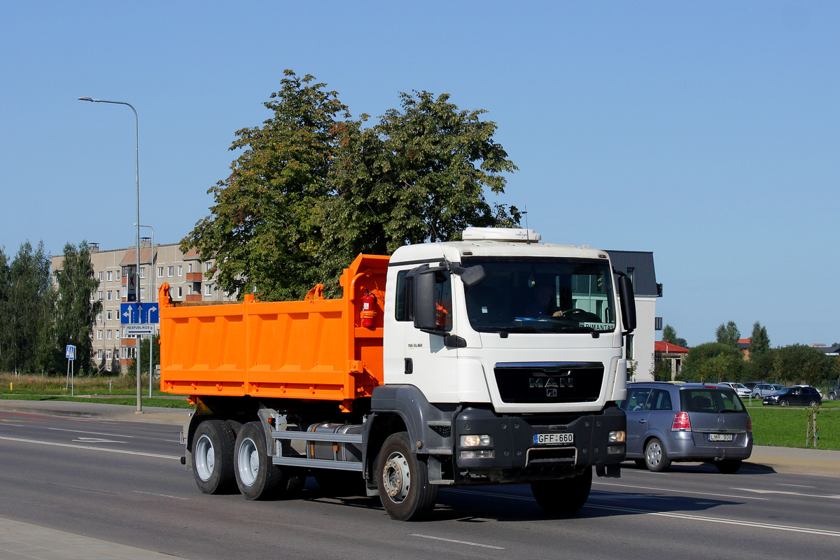 Литва, № GFF 660 — MAN TGS 33.360