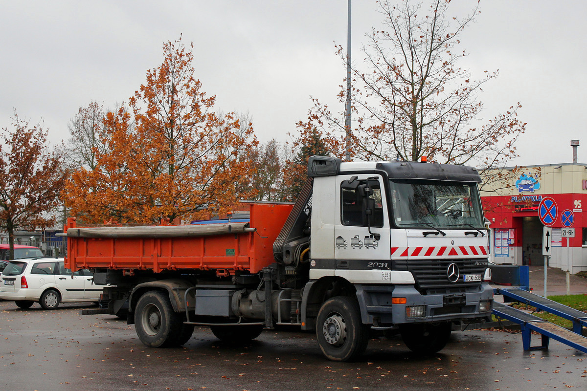 Литва, № JCK 539 — Mercedes-Benz Actros ('1997)