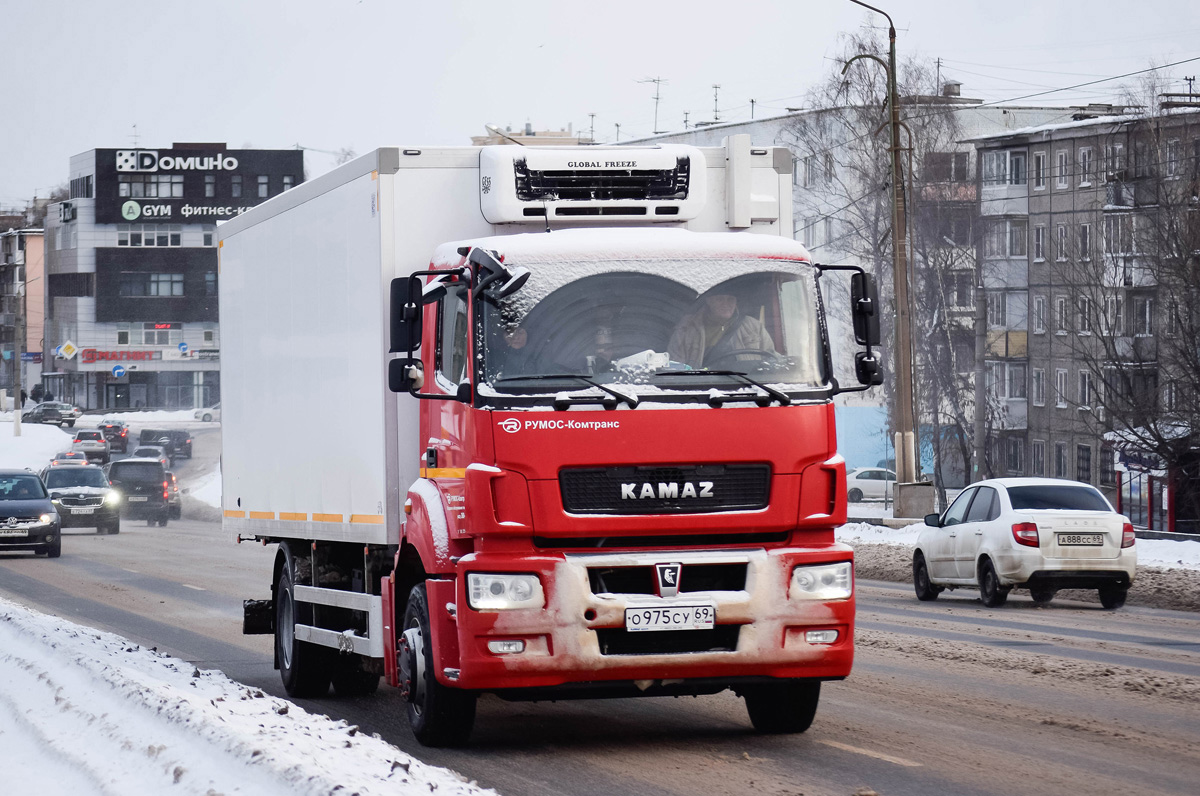 Тверская область, № О 975 СУ 69 — КамАЗ-5325-G5(69)