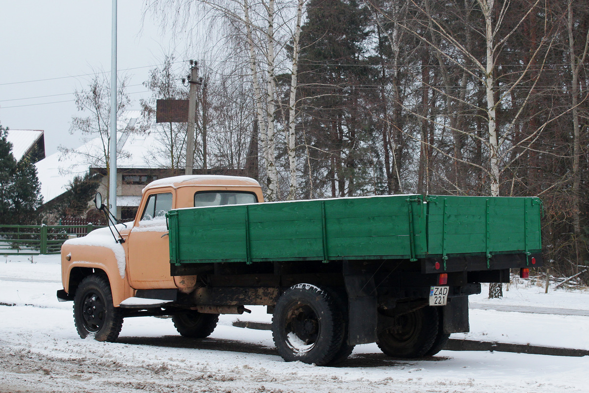 Литва, № ZAD 221 — ГАЗ-52-01 (ГАЗ-52А)