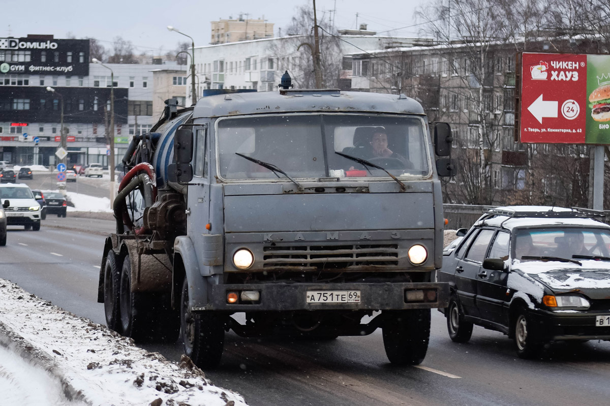 Тверская область, № А 751 ТЕ 69 — КамАЗ-53213