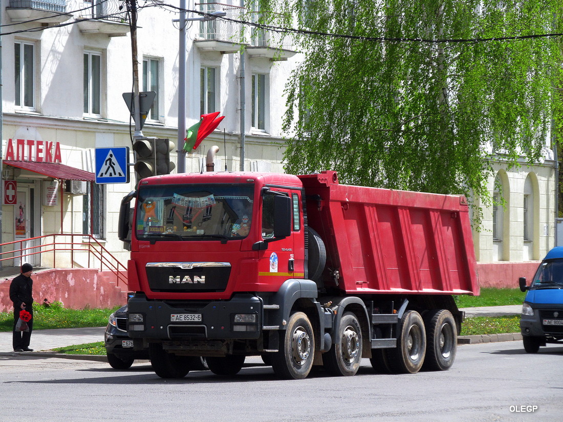 Могилёвская область, № АЕ 8532-6 — MAN TGS 41.400