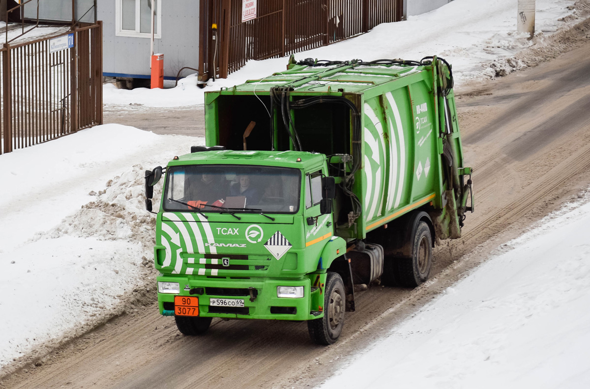 Тверская область, № Р 596 СО 69 — КамАЗ-53605-A5(48)