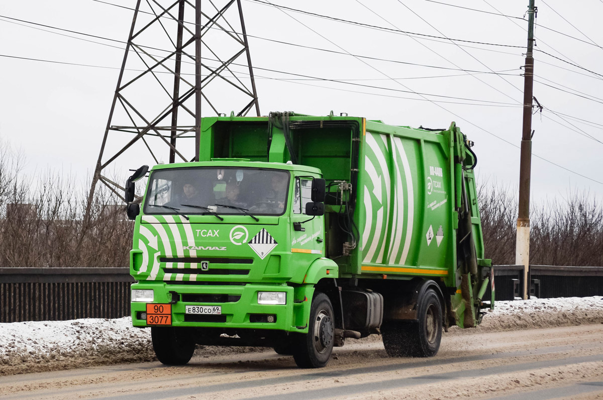 Тверская область, № Е 830 СО 69 — КамАЗ-53605-A5(48)