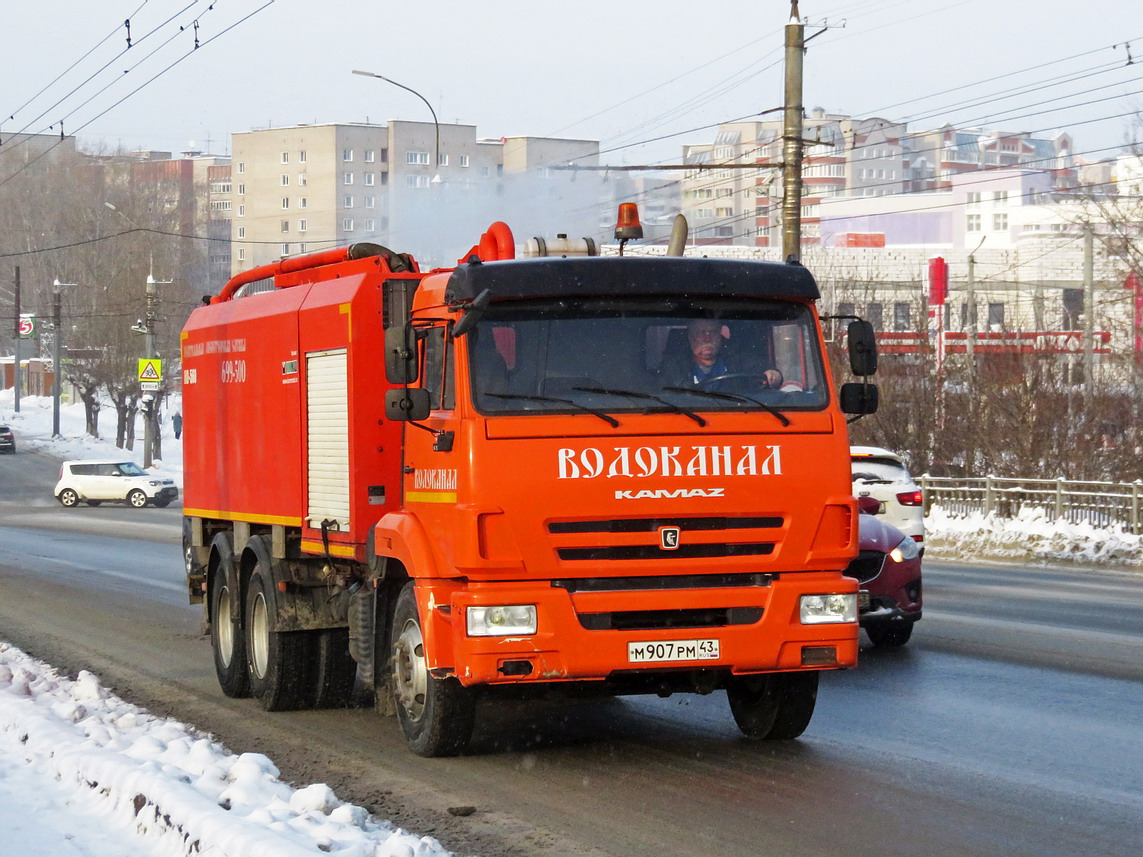 Кировская область, № М 907 РМ 43 — КамАЗ-65115-A5(48)