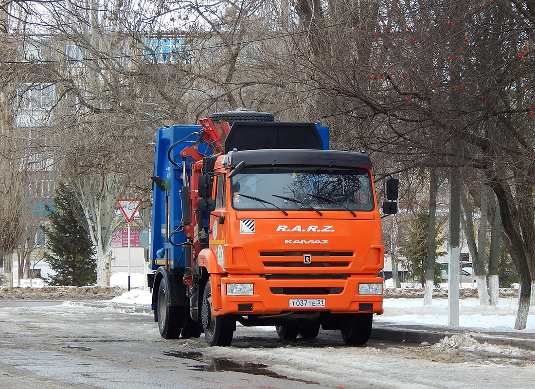 Белгородская область, № Т 037 ТЕ 31 — КамАЗ-43255-G5(69)