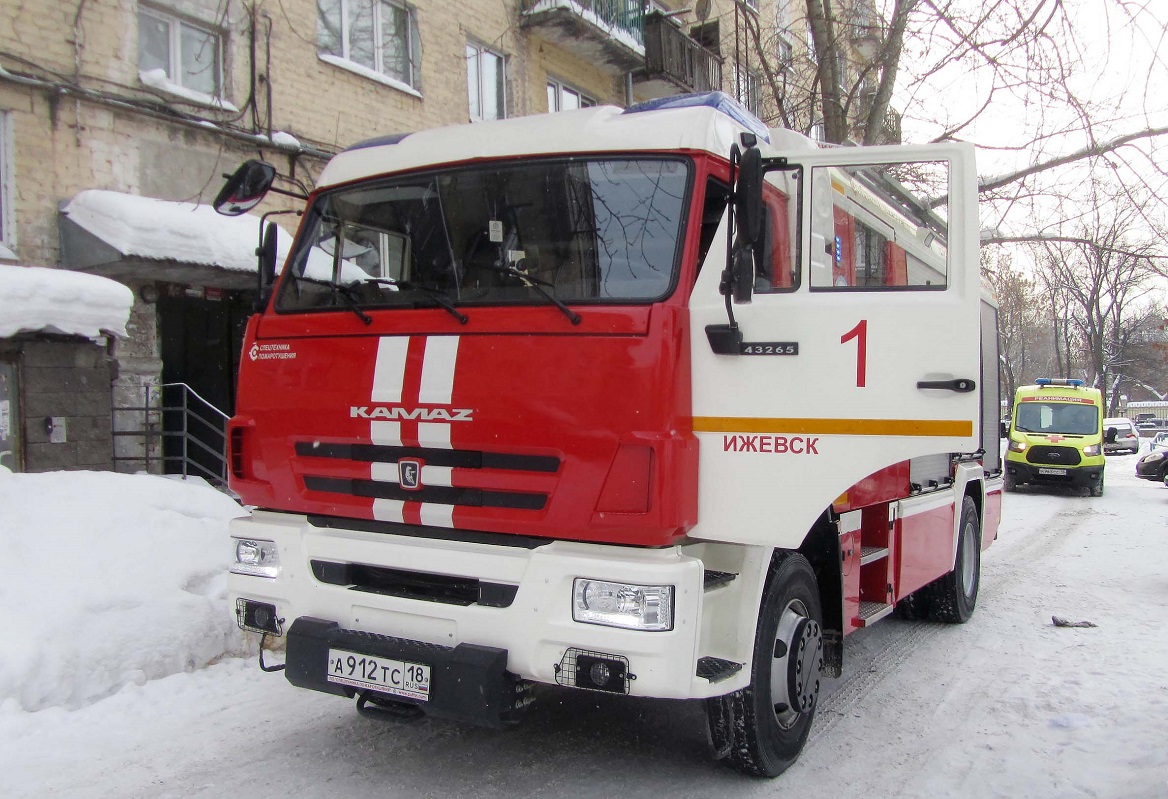 Удмуртия, № А 912 ТС 18 — КамАЗ-43265-5H(56)