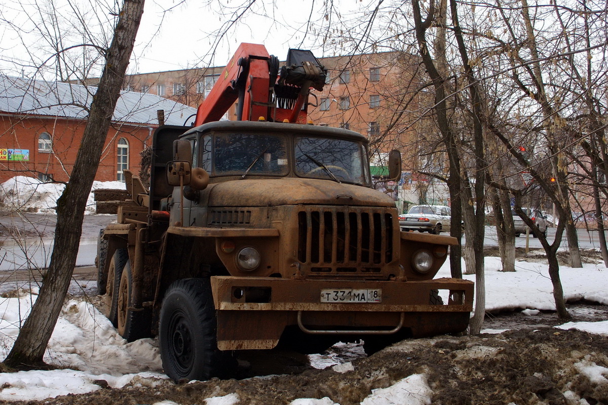 Удмуртия, № Т 331 МА 18 — Урал-4320-01