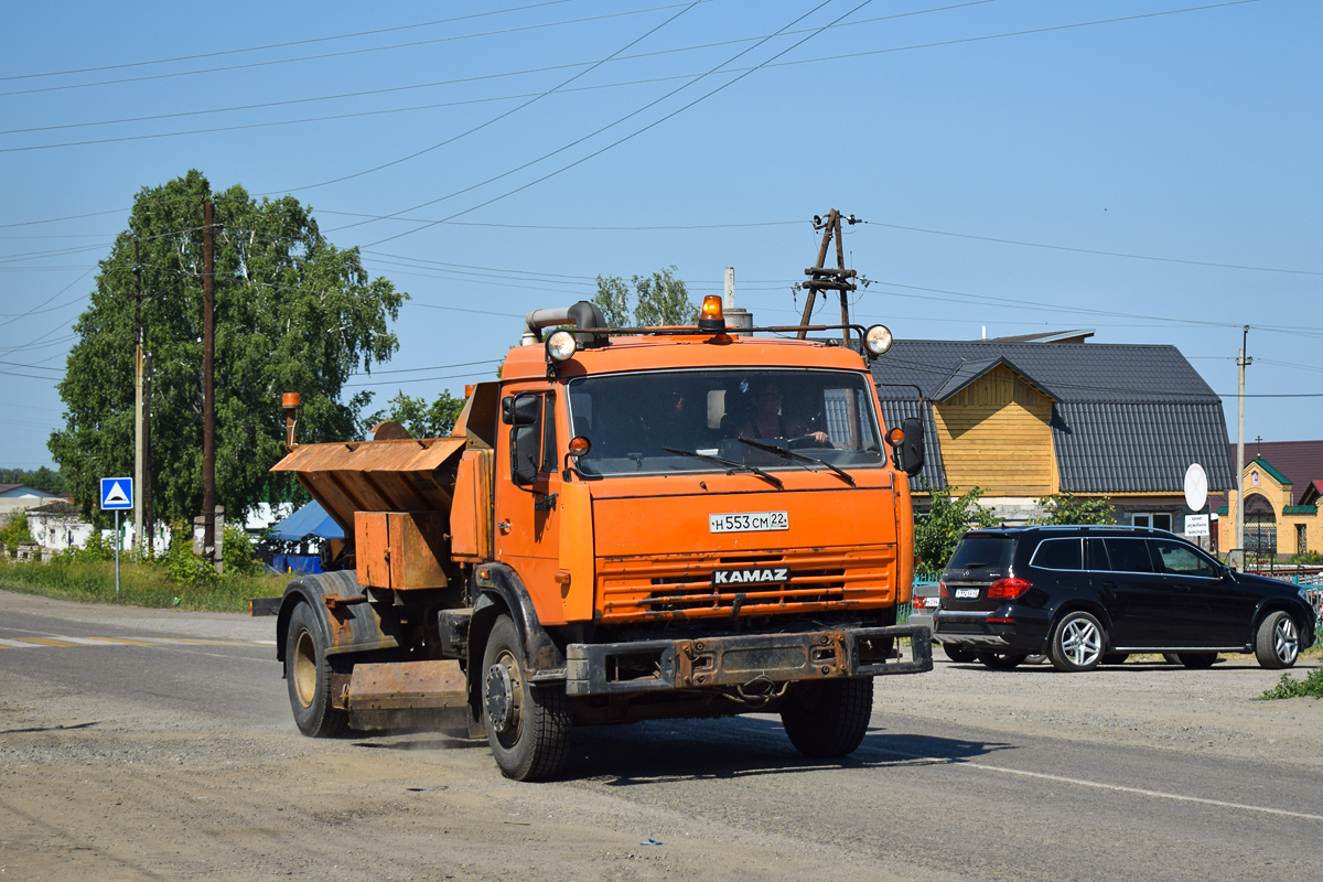 Алтайский край, № Н 553 СМ 22 — КамАЗ-43253-A3(96)