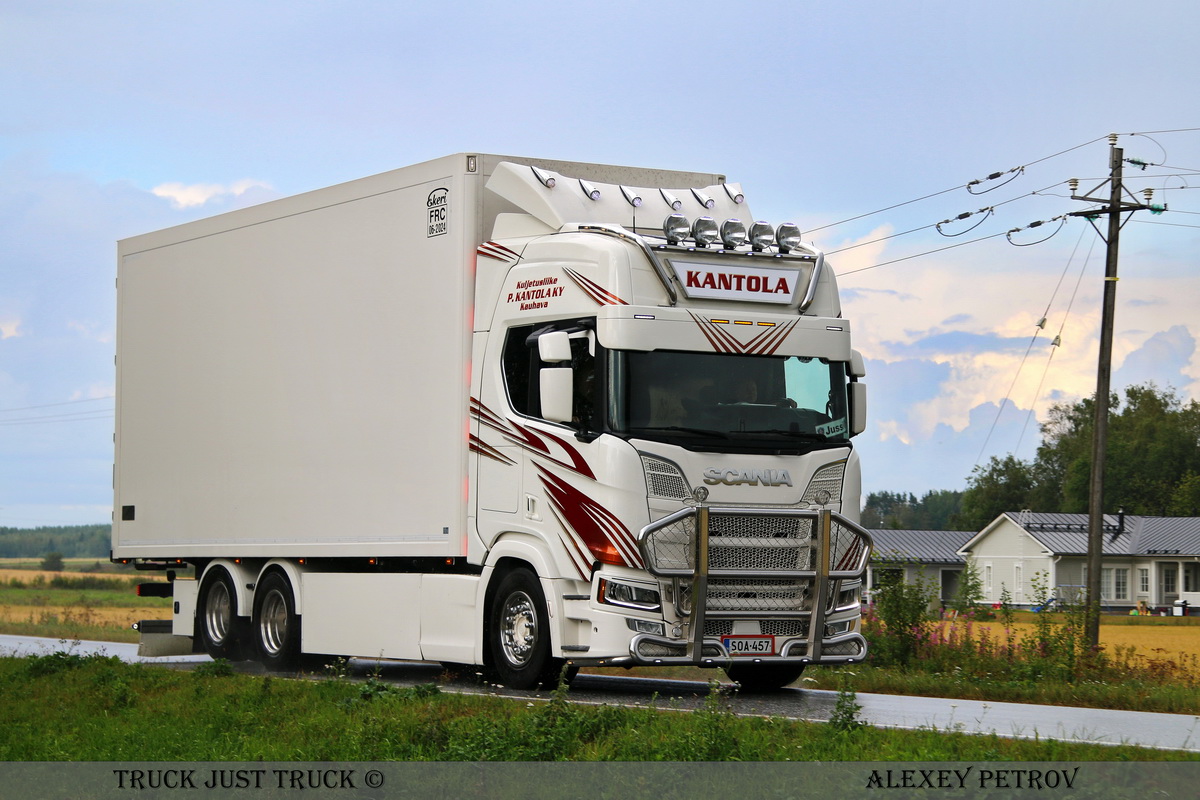 Финляндия, № SOA-457 — Scania ('2016) R-Series (общ. м)