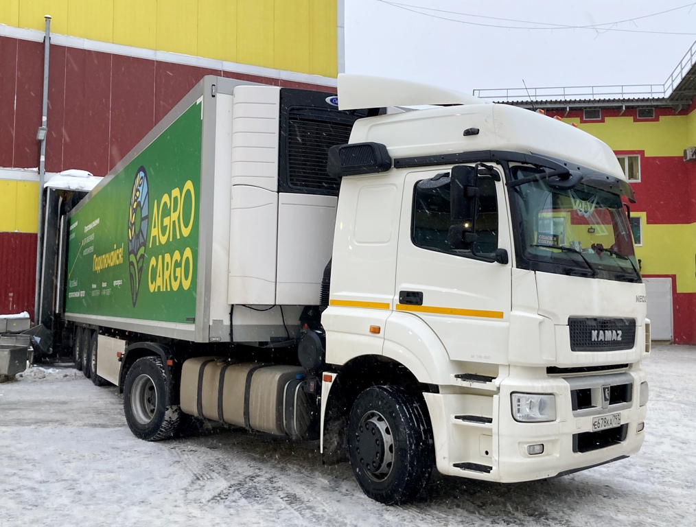 Москва, № Е 678 КА 797 — КамАЗ-5490-S5(87)