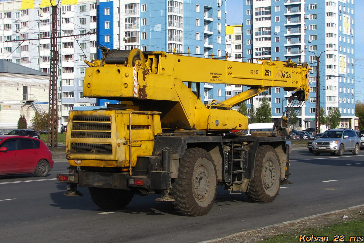 Алтайский край, № (22) Б/Н СТ 0781 — КС-5871; Алтайский край — Спецтехника с нечитаемыми на фото номерами
