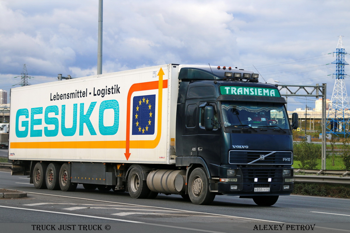 Костромская область, № Н 858 СУ 44 — Volvo ('1993) FH12.420