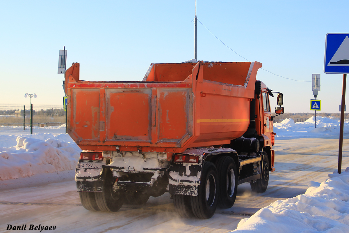 Ненецкий автономный округ, № А 127 ВС 83 — КамАЗ-65115-L4(19)