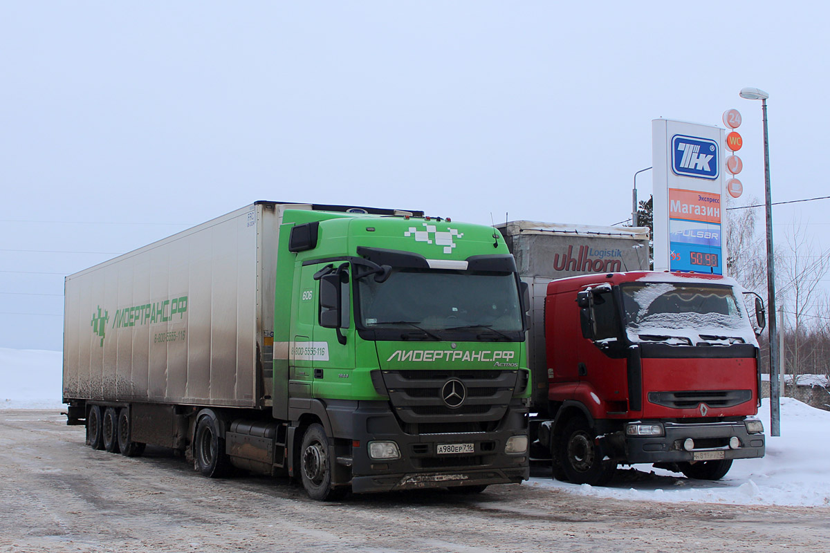 Татарстан, № А 980 ЕР 716 — Mercedes-Benz Actros '09 1844 [Z9M]