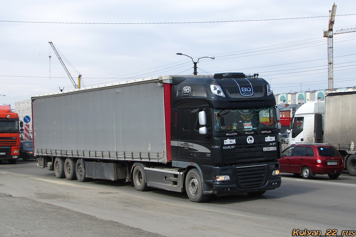 Алтайский край, № А 088 ТН 22 — DAF XF105 FT; DAF FT XF105 "80th Anniversary Edition" (Алтайский край)