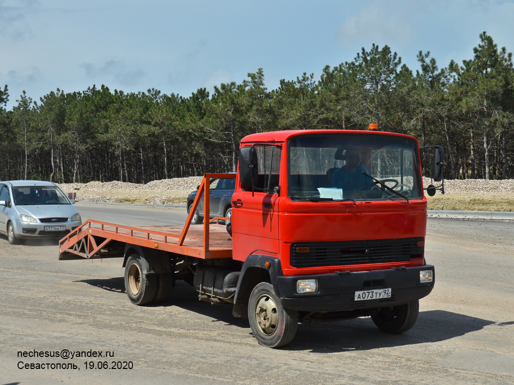 Севастополь, № А 073 ТУ 92 — Mercedes-Benz LP (общая модель)