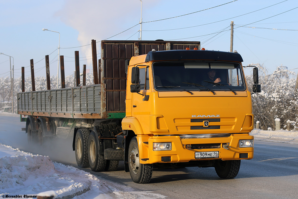 Саха (Якутия), № Т 909 МЕ 14 — КамАЗ-65116-N3(78)