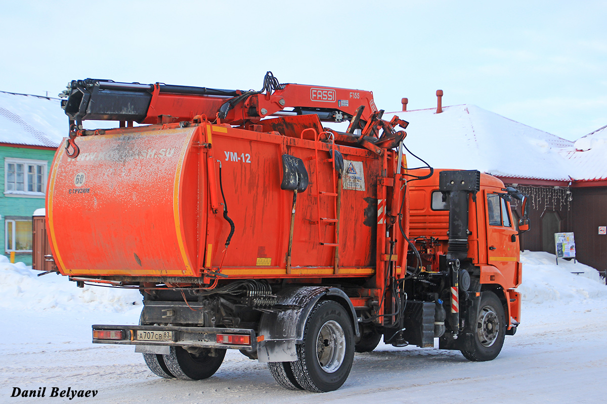 Ненецкий автономный округ, № А 707 СВ 83 — КамАЗ-43253-R4(28)