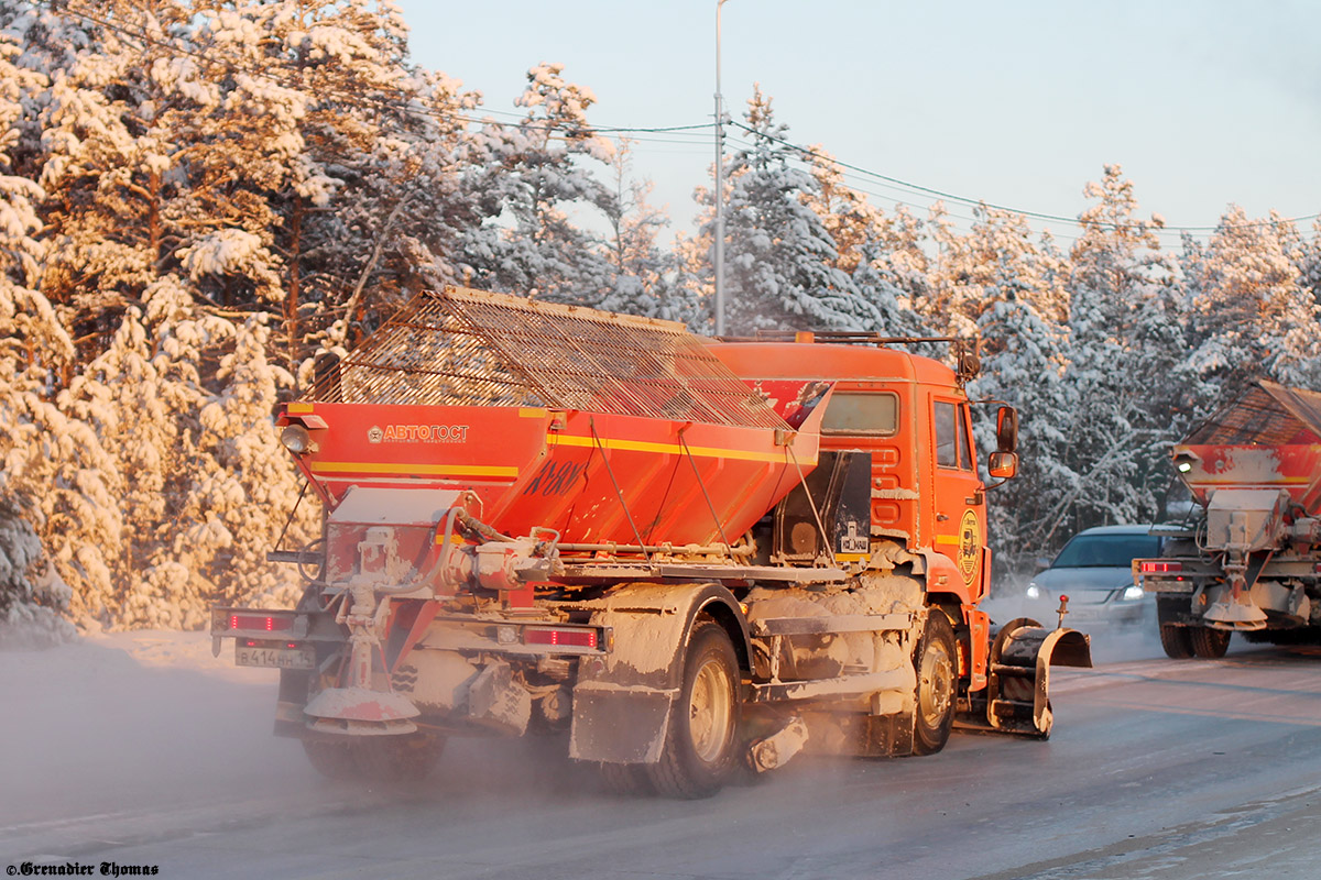 Саха (Якутия), № В 414 НН 14 — КамАЗ-43253-R4(28)