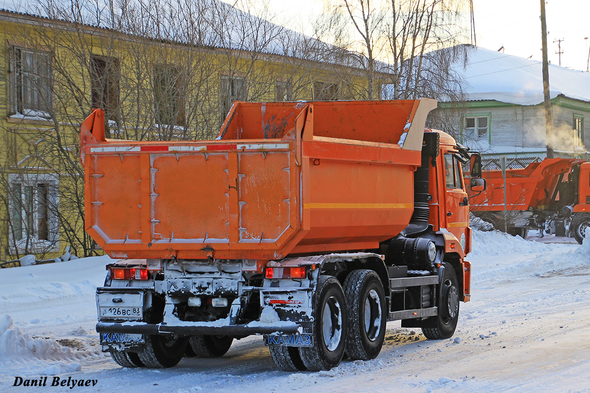 Ненецкий автономный округ, № А 126 ВС 83 — КамАЗ-65115-L4(19)