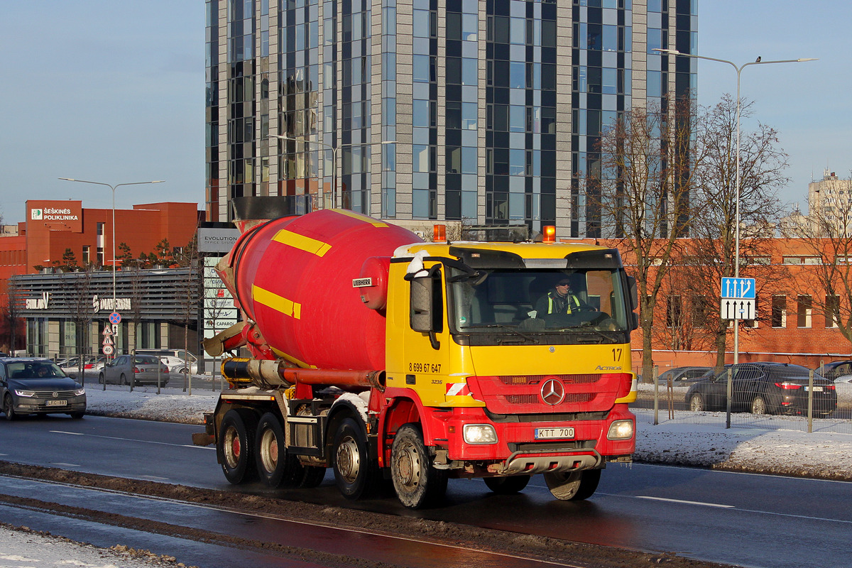 Литва, № KTT 700 — Mercedes-Benz Actros ('2009)