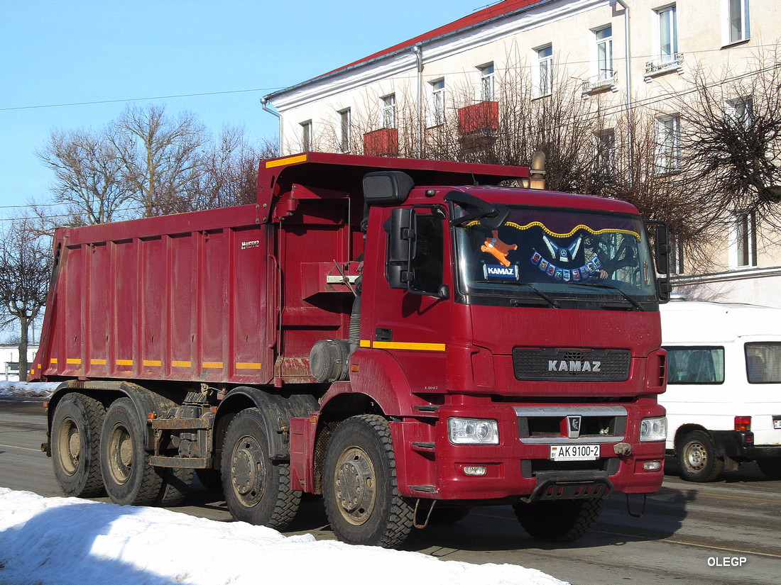 Витебская область, № АК 9100-2 — КамАЗ-65801-T5(68)