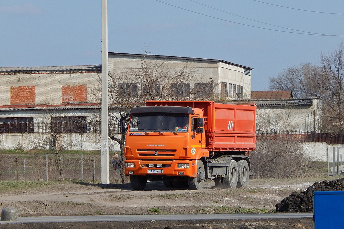 Белгородская область, № О 411 АЕ 31 — КамАЗ-65115-A4(23)