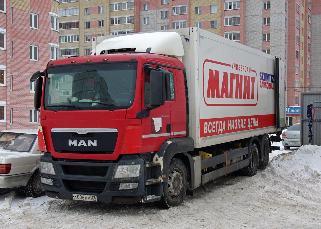 Ярославская область, № А 006 КР 37 — MAN TGS 28.360