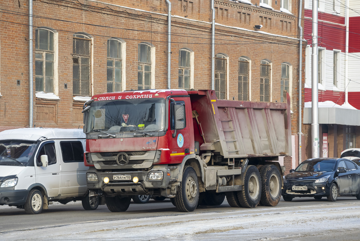 Башкортостан, № Р 764 ТМ 102 — Mercedes-Benz Actros '09 3341 [Z9M]