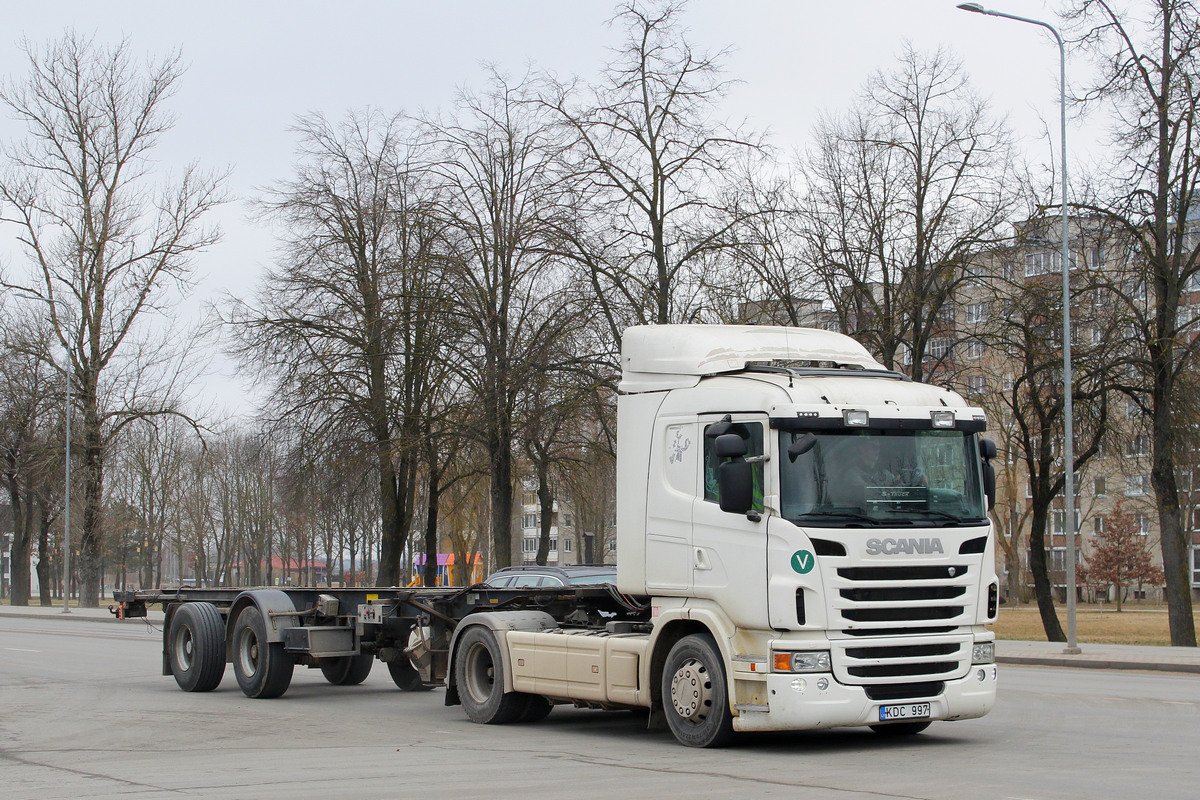 Литва, № KDC 997 — Scania ('2009-2011, общая модель)