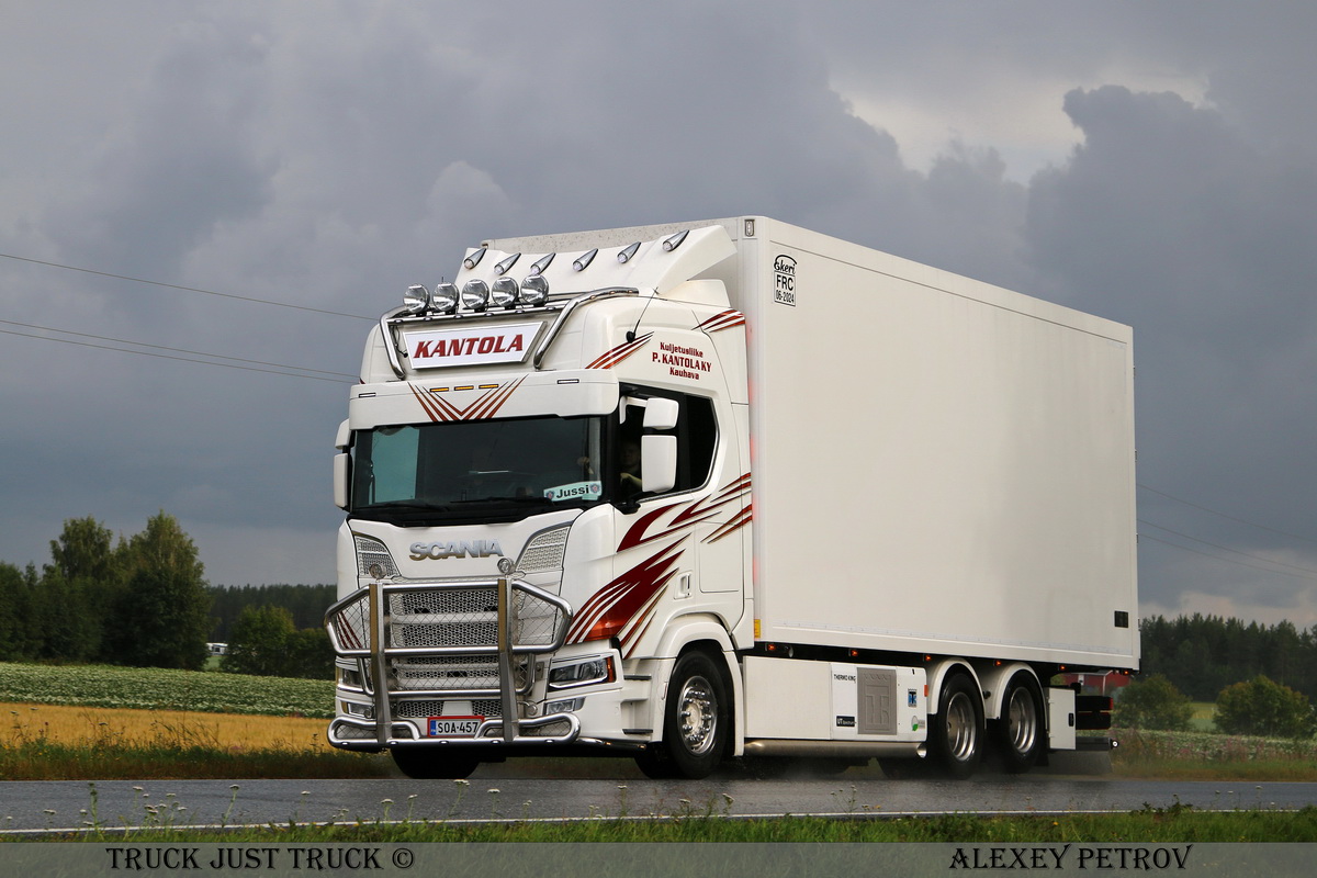 Финляндия, № SOA-457 — Scania ('2016) R-Series (общ. м)