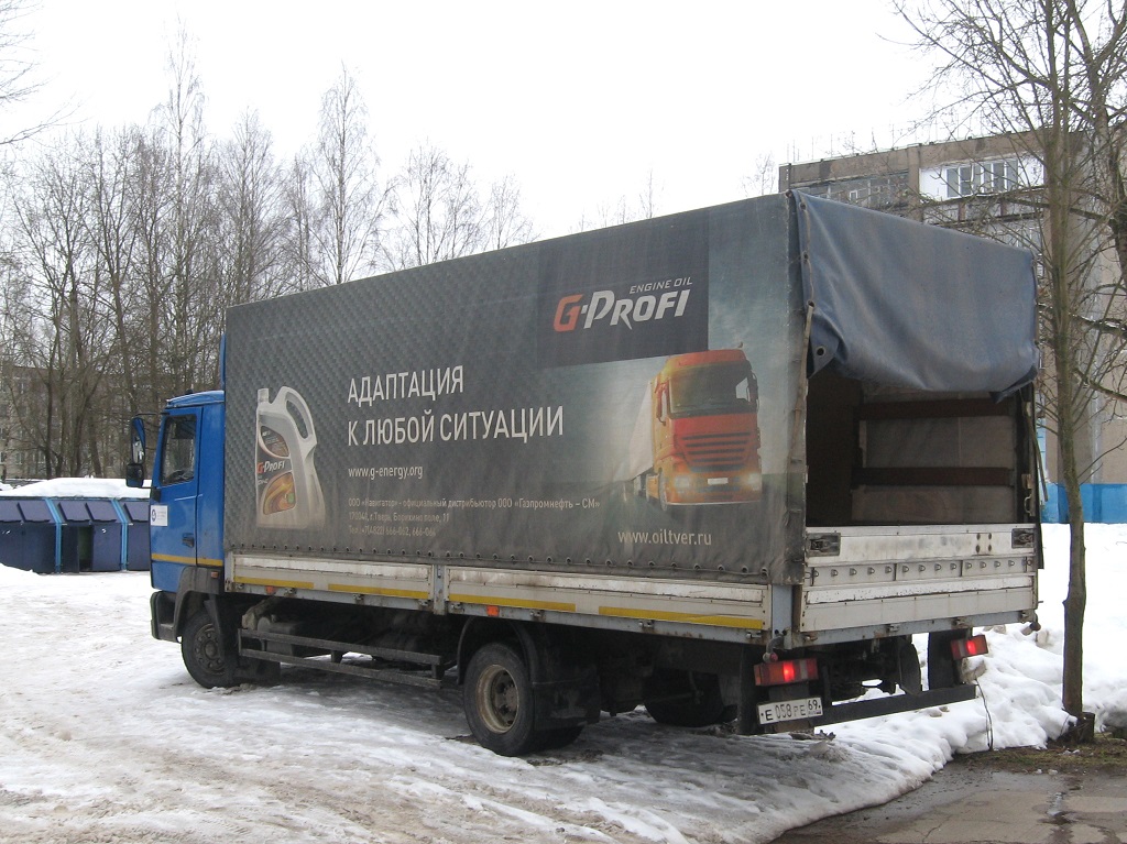 Тверская область, № Е 058 РЕ 69 — МАЗ-437143