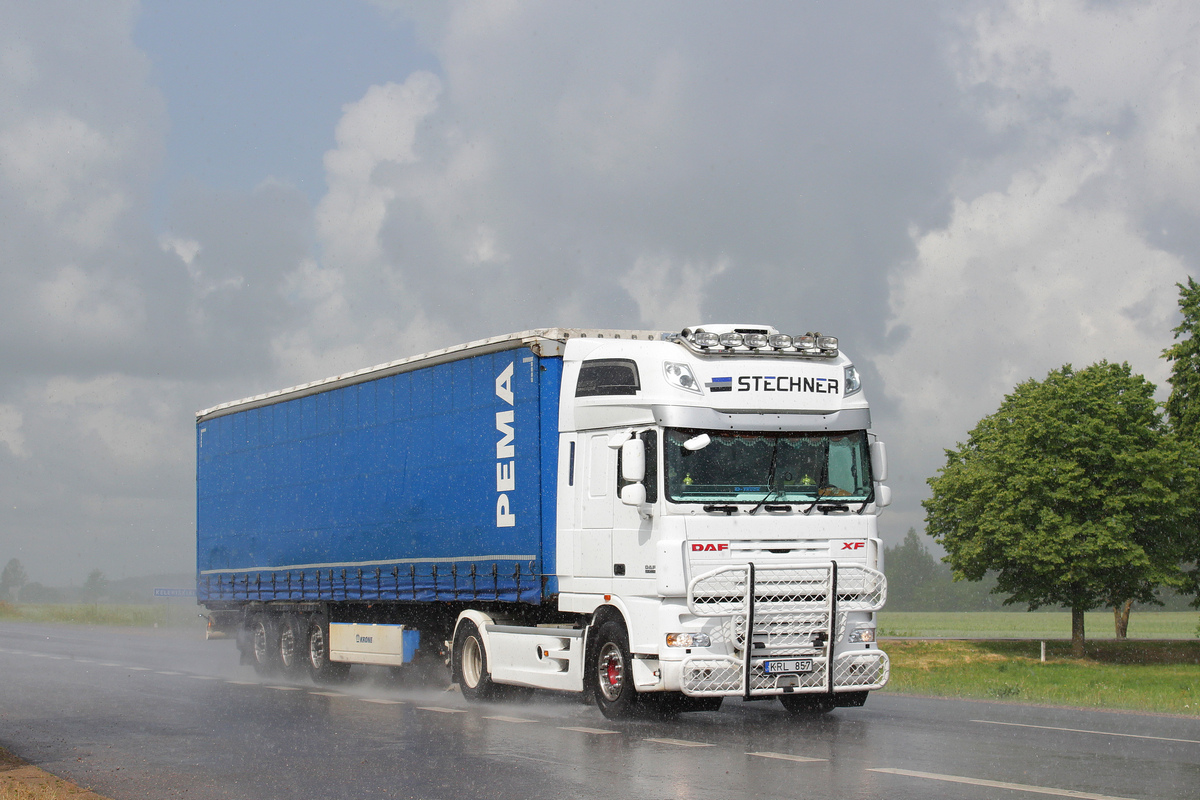 Литва, № KRL 857 — DAF XF105 FT