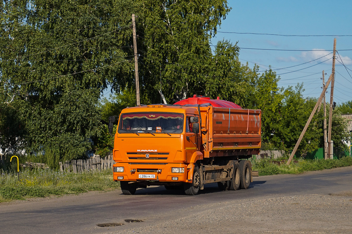 Алтайский край, № С 286 УК 22 — КамАЗ-65115-D3(97)