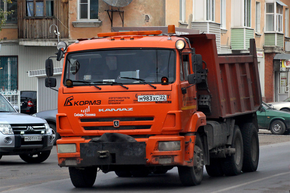 Алтайский край, № М 983 ХС 22 — КамАЗ-65115-42