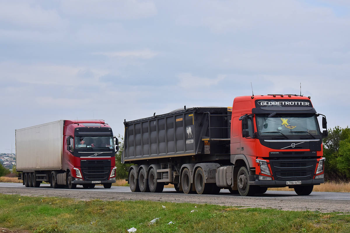 Волгоградская область, № Е 786 СВ 134 — Volvo ('2013) FM.420 [X9P]