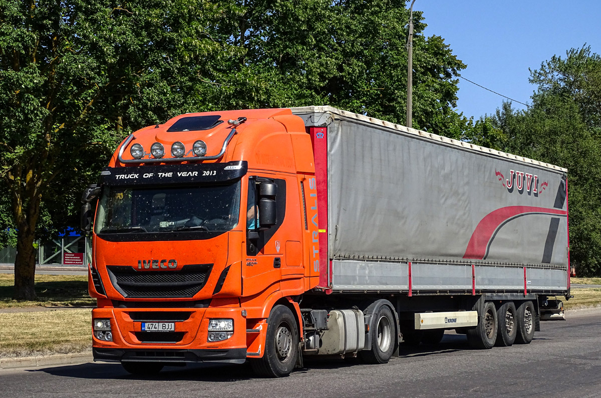 Эстония, № 474 BJJ — IVECO Stralis ('2012) 460