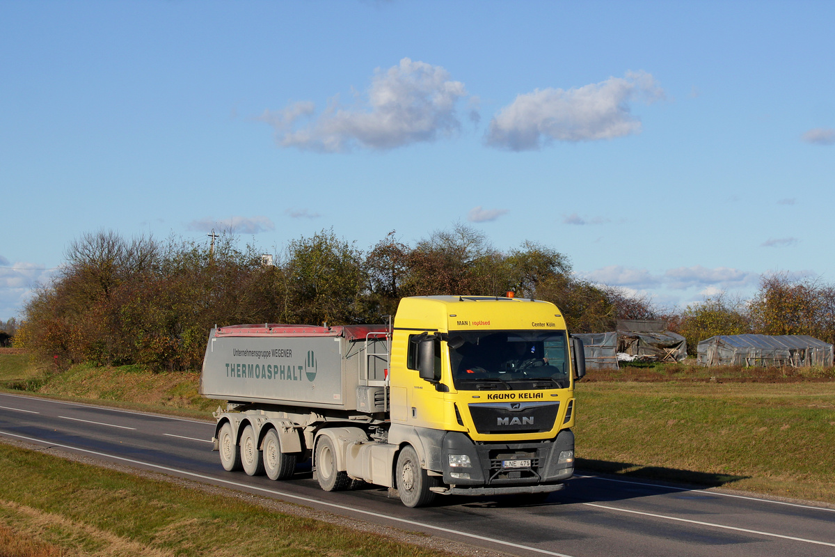 Литва, № LNE 475 — MAN TGX ('2016) 18.460