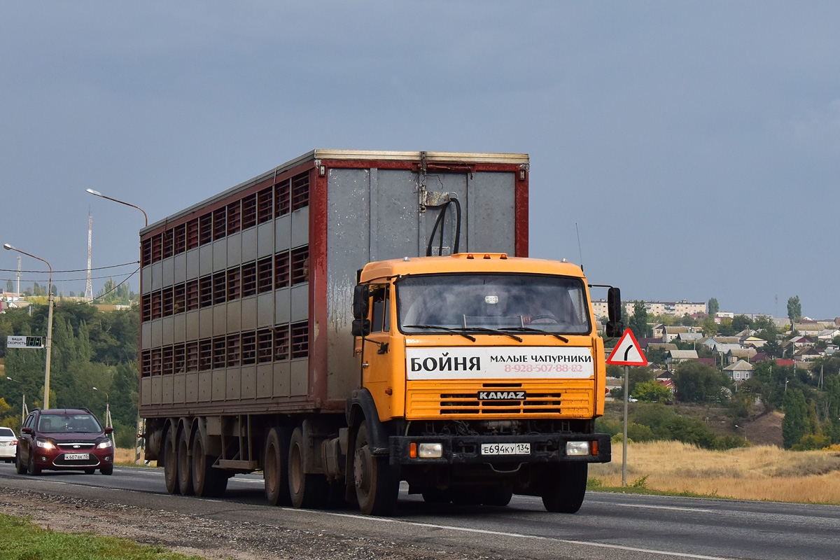 Волгоградская область, № Е 694 КУ 134 — КамАЗ-65116-N3(78)