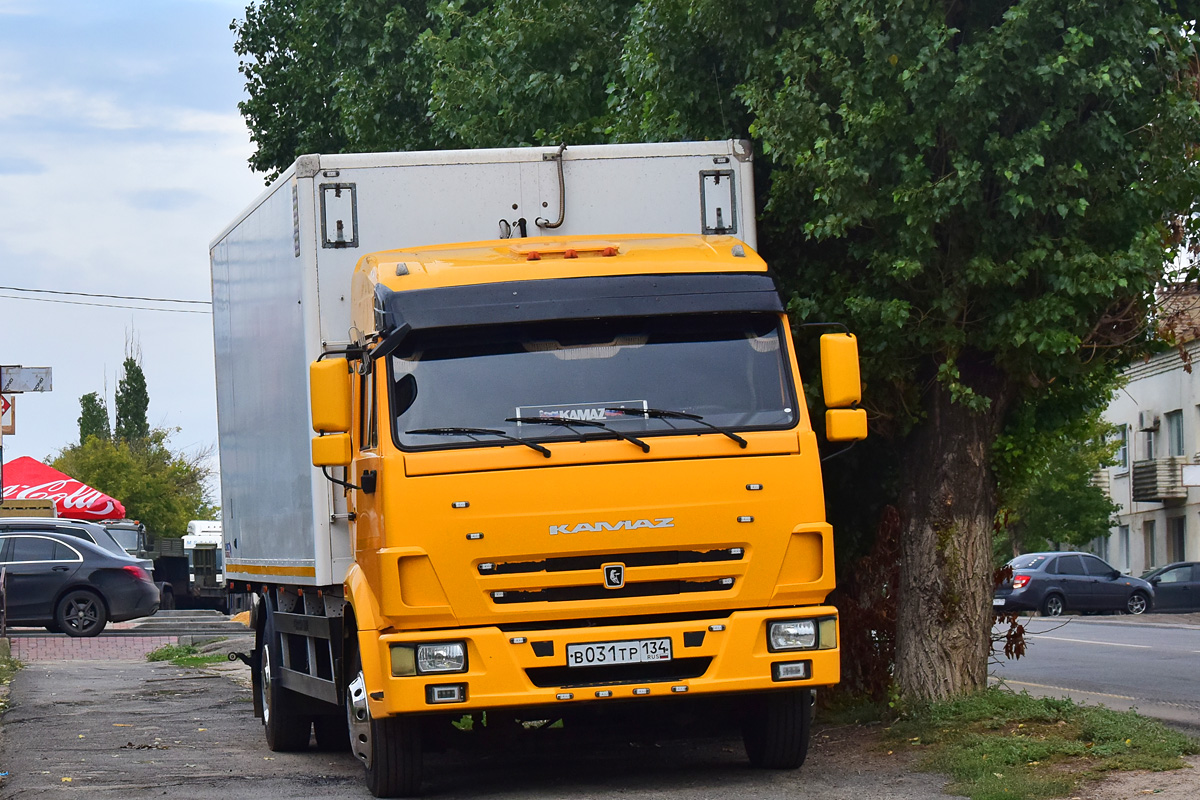 Волгоградская область, № В 031 ТР 134 — КамАЗ-4308-R4(28)