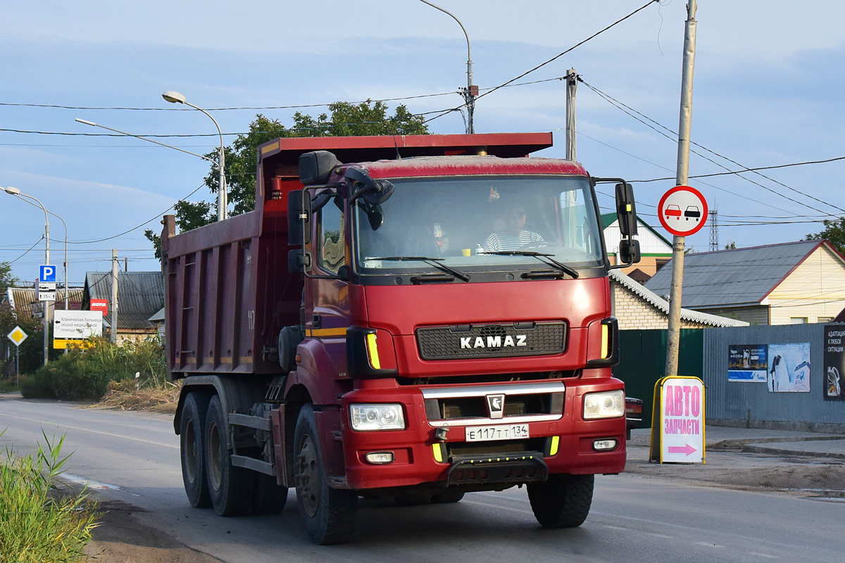 Волгоградская область, № 117 — КамАЗ-6580-S5(87)
