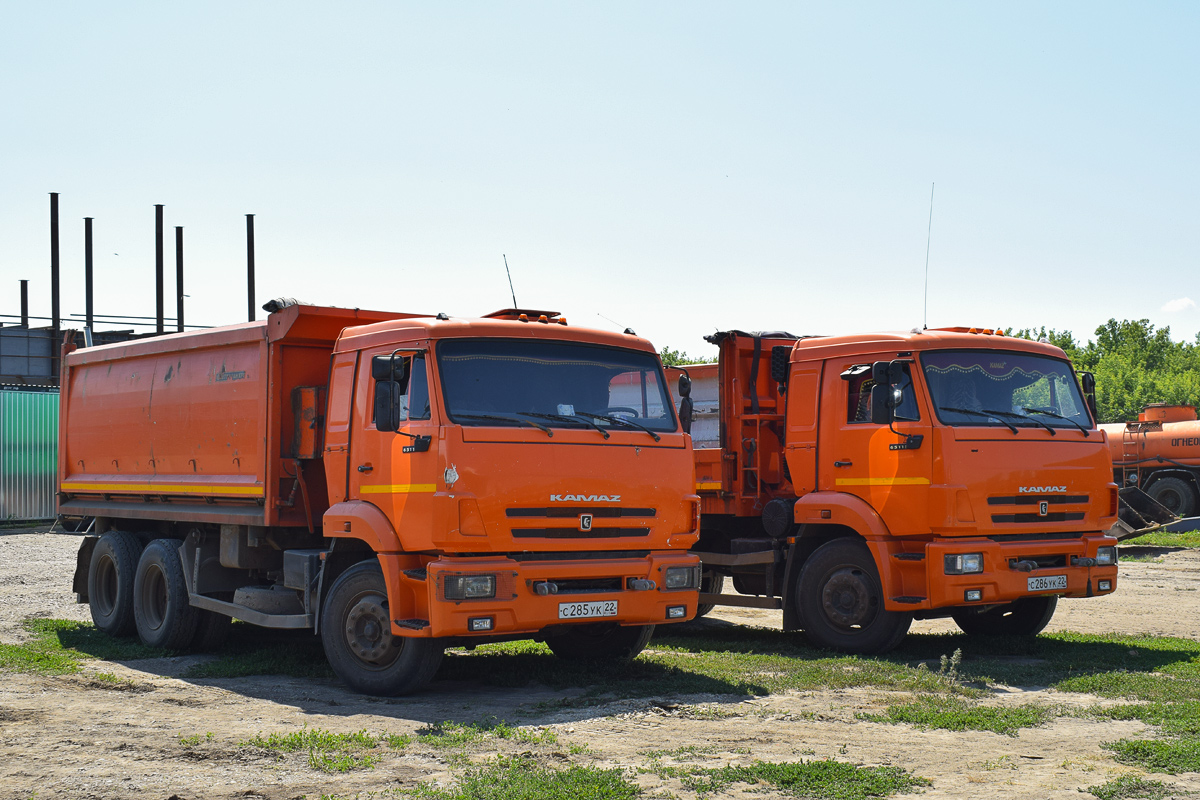 Алтайский край, № С 285 УК 22 — КамАЗ-65115-D3(97)