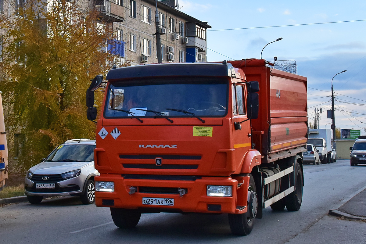 Волгоградская область, № О 291 АК 196 — КамАЗ-43253-G5(69)