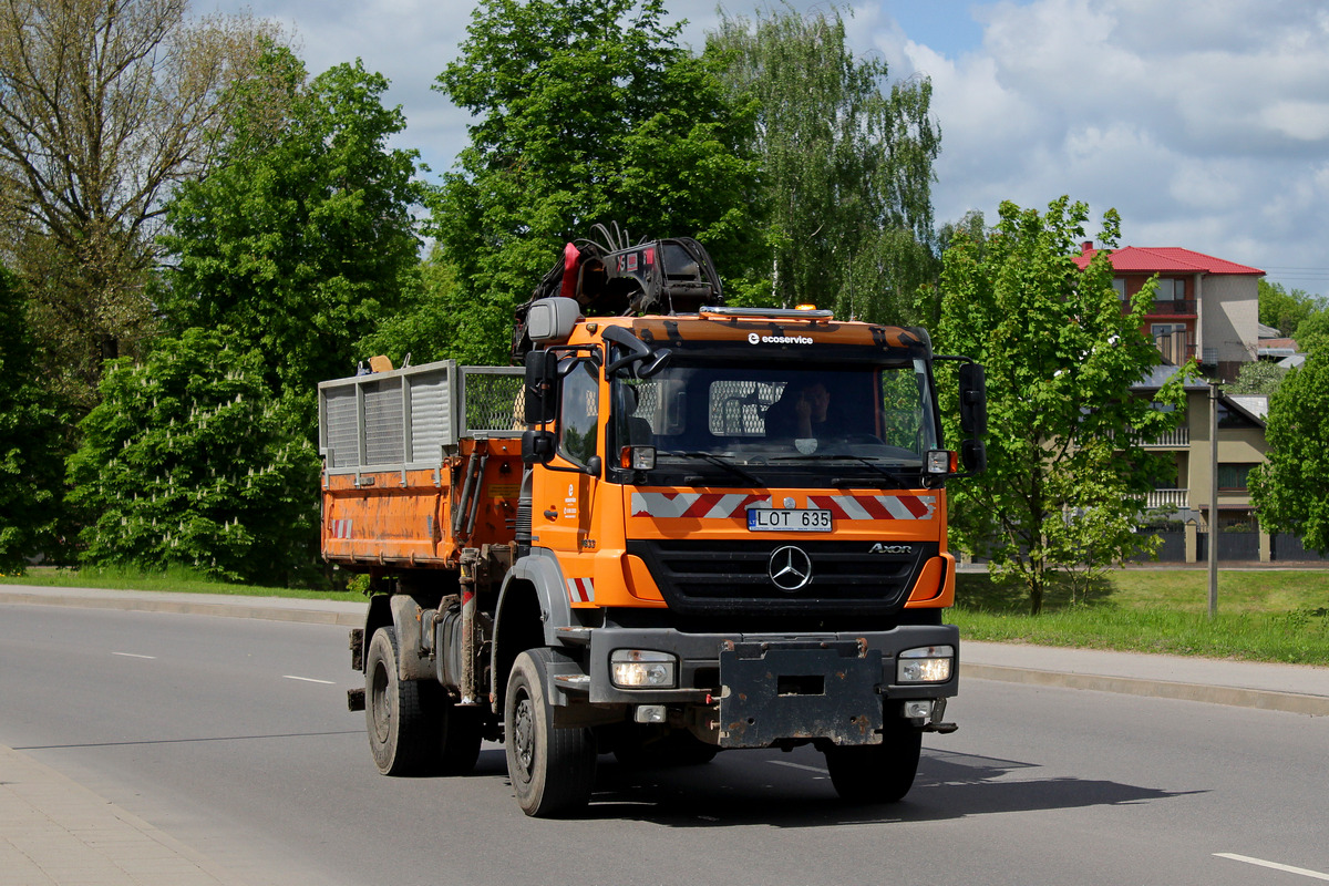Литва, № LOT 635 — Mercedes-Benz Axor 1833