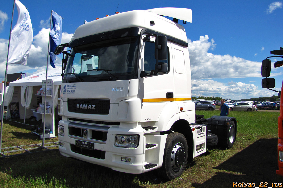 Алтайский край, № У 979 ХК 22 — КамАЗ-5490-S5(87); Алтайский край — Новые автомобили; Алтайский край — Выставка "День Сибирского Поля 2019"