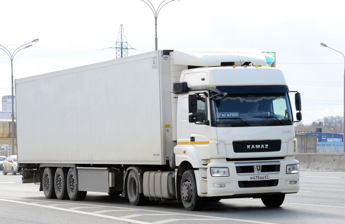 Смоленская область, № М 475 ВВ 67 — КамАЗ-5490-S5(87)