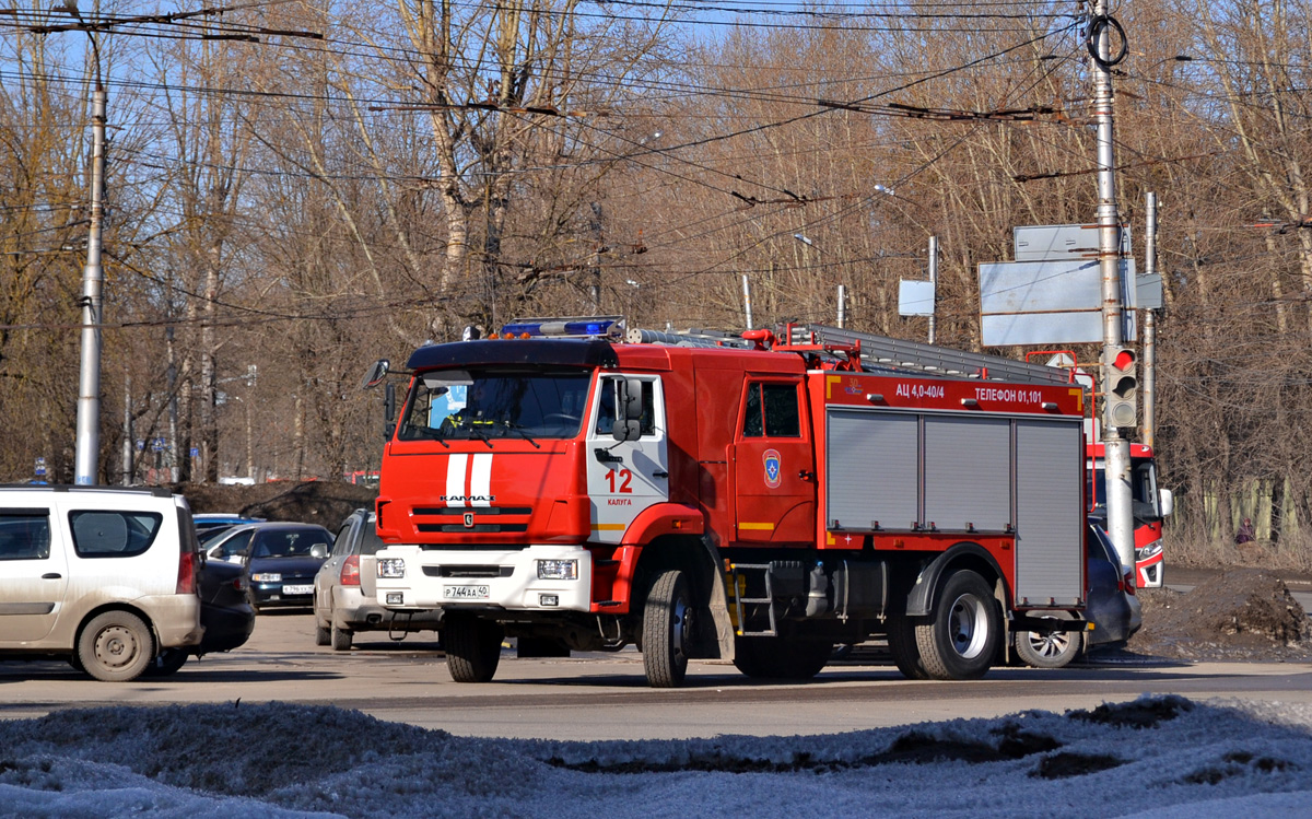 Калужская область, № Р 744 АА 40 — КамАЗ-43265-D5(66)