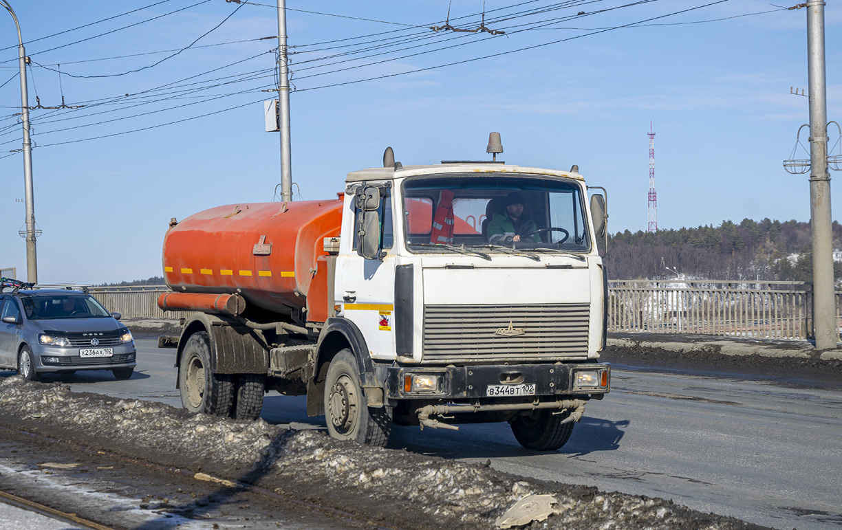 Башкортостан, № В 344 ВТ 102 — МАЗ-5337A2