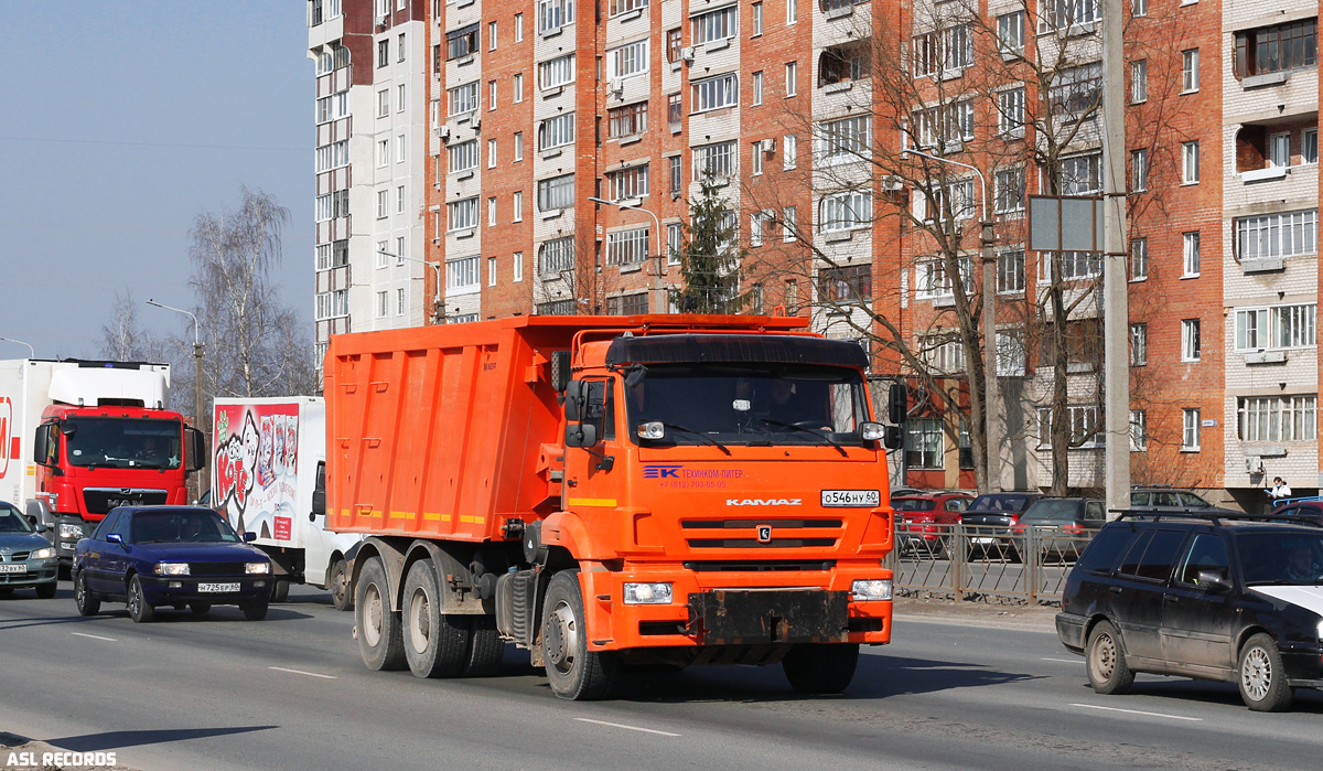 Псковская область, № О 546 НУ 60 — КамАЗ-6520-A5(48)